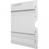 Gladiator 4' Wide Geartrack® Channels (2-Pack) - Light Grey|Canaux GearTrackMD de 4 pi de largeur (ensemble de 2) de Gladiator - gris clair