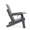 Lake Country Outdoors High-Density Polyethylene Adirondack Chair - Grey Patio Seat | Chaise Adirondack Lake Country Outdoors en polyethylene haute densite - Grise
