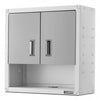 Gladiator 3/4 Door Wall Gearbox - Grey Slate|Armoire murale GearBox à portes 3/4 de Gladiator - ardoise grise