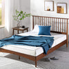 Linda Wood Platform Bed with Headboard - King Size | Linda lit plateforme en bois avec tête de lit - Très grand