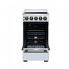 Forno Pallermo 20 Inch Electric Range in White, 2.05 cu.ft. - FFSEL6051-20WHT | Cuisiniere electrique Pallermo de 20 po, blanche, capacite totale de 2,05 pi³ - FFSEL6051-20WHT