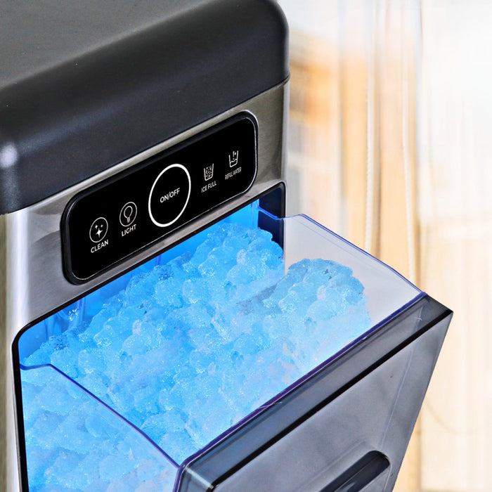 Kenmore Crunchy Chewable Nugget Ice Maker 40lb/24hr Stainless Steel
