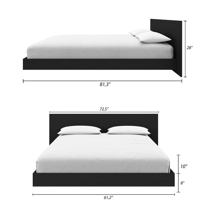 Satori Low Platform Queen Bed Set