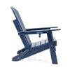 Lake Country Outdoors High-Density PolyethyleneAdirondack Chair - Blue Patio Seat | Chaise Adirondack Lake Country Outdoors en polyethylene haute densite - Bleue
