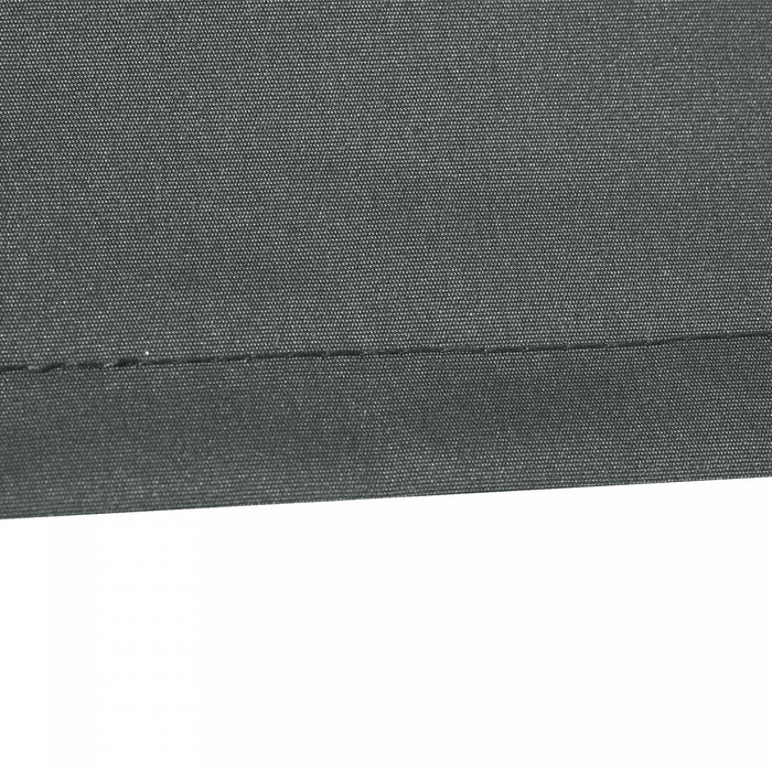Outsunny 13' X 8' Retractable Awning Fabric Replacement Outdoor Sunshade Canopy Awning Cover, Uv Protection, Grey