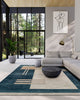 Sorelle Contemporary 8'11" x 12'6" Area Rug in Blue Indoor Area Rug | Tapis Contemporain Sorelle 8'11" x 12'6" en Bleu
