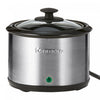 Kenmore Programmable 7 qt Slow Cooker & Dipper Black/Silver | Kenmore programmable 7 qt mijoteuse et chauffe-sauce, noir et argent
