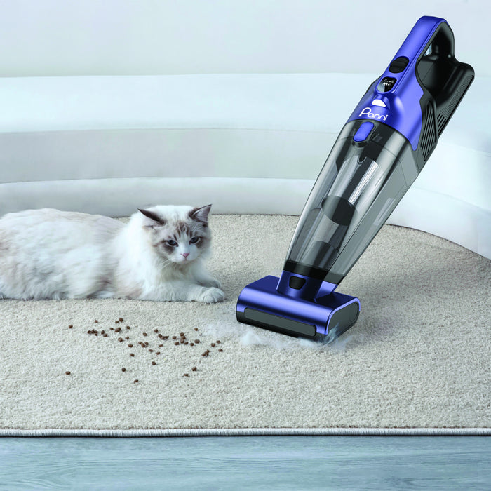 Panni H5398P 16V Cordless Pet Hand Vacuum with Motorized Brush Roll Vacuum Stick Handheld