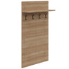 Porto Entryway Wall-Mounted Coat Rack with Shelf | Porte-manteau mural d’entree Porto avec tablette