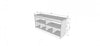 Viennese Contemporary Modern 62" Sideboard in White | Buffet contemporain moderne viennois 62" en blanc