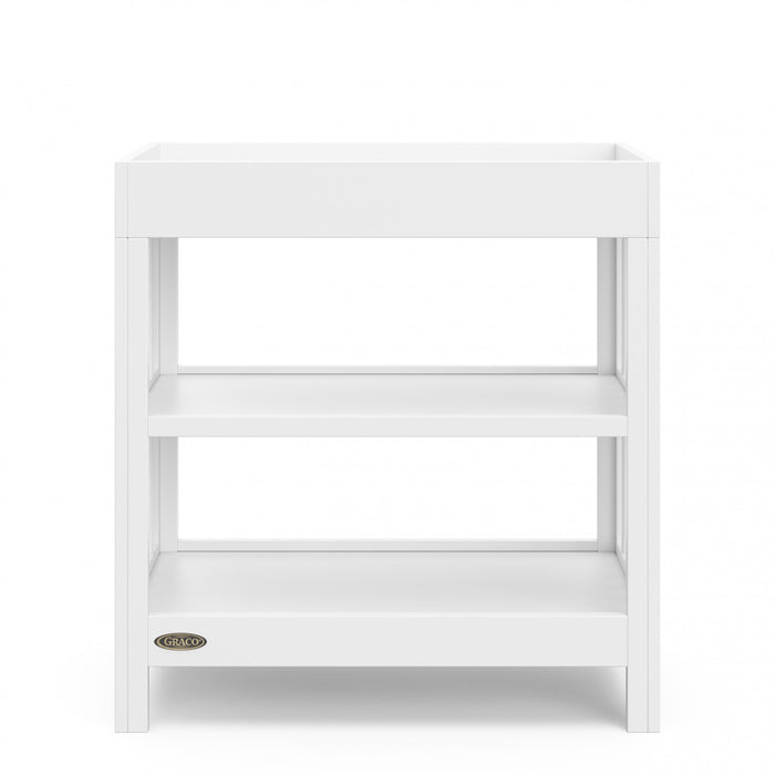 Graco Teddi Changing Table with Water-Resistant Changing Pad - White