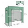 Outsunny Tomato Greenhouse With Reinforced Pe Cover Walk-in Green House|Outsunny Serre A Tomates Avec Couverture Pe Renforcee Serre A Etages