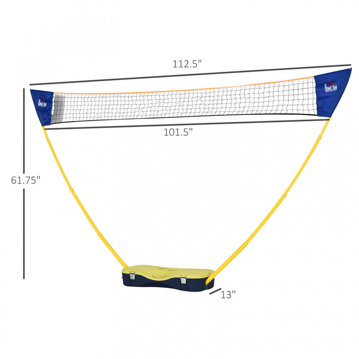 Homcom Portable Badminton Net Set