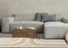 Marley Multi-Colour Double Rainbow Area Rug - 5'3" x 7'7"|Carpette Marley multicolore à 2 arcs-en-ciel - 5 pi 3 po x 7 pi 7 po