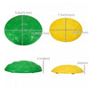 Outsunny Stepping Stones Kids With Anti-slip Mat, 12 Pcs Balance Stepping Stones Obstacle Course, In|Outsunny 12 Pieces D'equilibre Pour Enfants, Parcours D'obstacles, Jeu Sensoriel, Pierres De Riviere