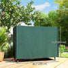 Outsunny 3-Seater Patio Swing Cover, 81" x 49" x 65", Dark Green