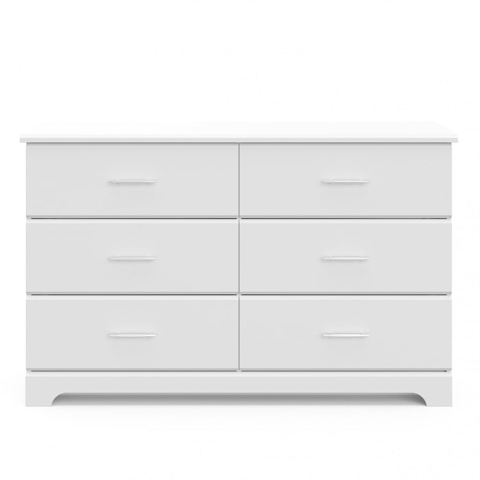 Storkcraft Brookside 6 Drawer Dresser - White