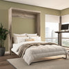 Bestar Pur Queen Murphy 65-Inch Wall Bed - Rustic Brown|Grand lit escamotable mural Pur de Bestar de 65 po - brun rustique