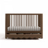 Storkcraft Casablanca Deluxe 5-in-1 Convertible Crib with Drawer - Hazelnut