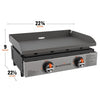 Blackstone 22" Omnivore Tabletop Griddle - 2203 | Plaque de cuisson Blackstone 22" Omnivore de table - 2203