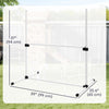 Pawhut 39"L Dog Agility Training Equipment for Large Medium Small Dog, 6 PCS Adjustable Height Hurdles for Agility Training, Obstacle Course Starter Kit, 6KG Net Wight, White