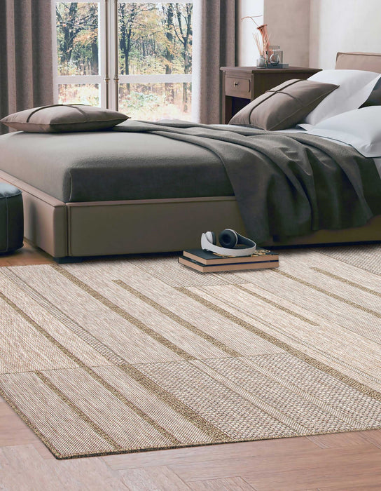 Atlas Taupe Area Rug - 5'0\" x 8'0\"
