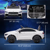 Qaba Mercedes-amg Cla 45 Licensed 12v Ride On Car, Battery Powered Ride-On Kids Electric Car With Re|Qaba Mercedes-amg Cla 45 Voiture Electrique 12 V Sous Licence Pour Enfants Alimentee Par Batterie Av