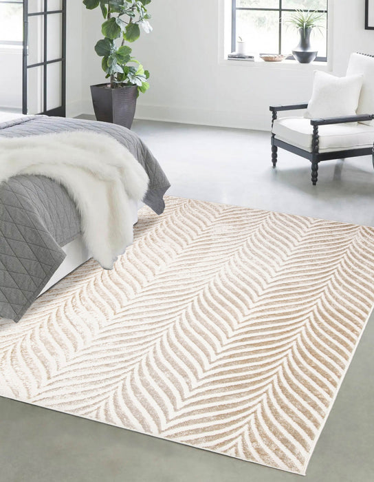 Roman Ivory Area Rug - 8'0\" x 10'0\"