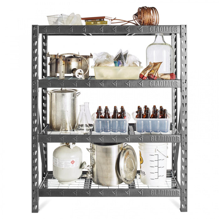 Gladiator 60\" Welded Rack - Hammered Granite