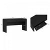 Grace Modern 54" Office Desk in Black (2-Drawer) | Bureau moderne Grace 54" en noir (2 tiroirs)