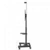 Kanto MTM86PL Height Adjustable Rolling TV Stand for 55" - 86" TVs and Interactive Displays, Black Tv Mount | Support TV a roulettes reglable en hauteur Kanto MTM86PL pour televiseurs et ecrans interactifs de 55" a 86", noir