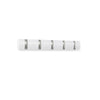 Umbra 5 Flip Wall-Mounted Hooks - White|5 crochets muraux Flip de Umbra - blancs