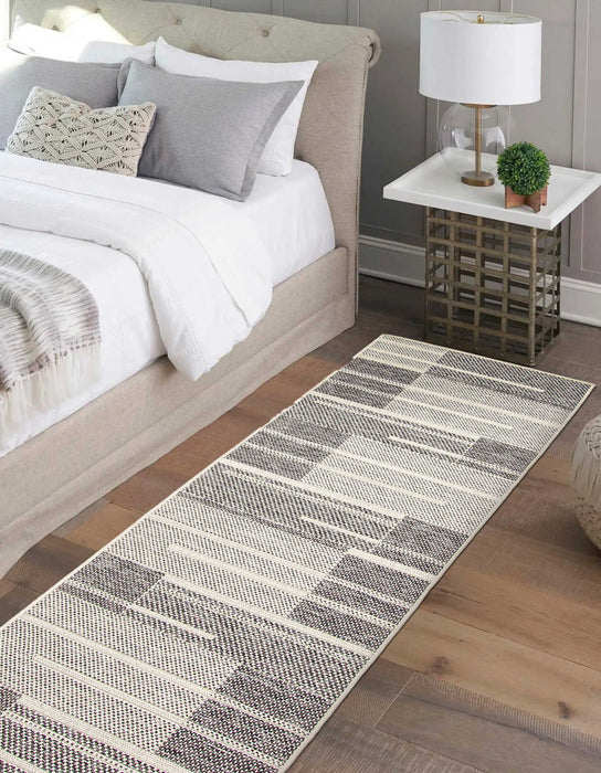 Atlas Ivory Area Rug - 2'8\" x 8'2\"