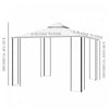 Outsunny 10' X 10' Outdoor Garden Metal Gazebo Patio Canopy Marquee Patio Party Tent Canopy Shelter |Outsunny 10 'x 10' Jardin Exterieur En Metal Tonnelle Patio Auvent Chapiteau Patio Tente De Fete Auv
