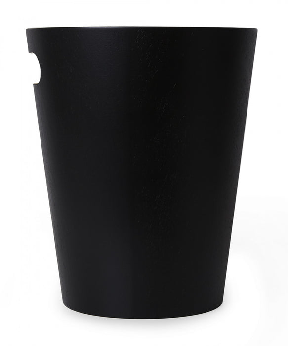 Umbra Woodrow Garbage Bin Trash Can - Black
