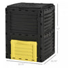 Outsunny Garden Compost Bin Large Outdoor Compost Container Yellow|Outsunny Garden Compost Bin Large Outdoor Compost Container Jaune