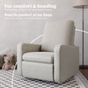 Graco Teddi Power Recliner - Dune Basketweave