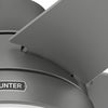 Aerodyne Ceiling Fan with Light Fixture - Grey | Ventilateur de plafond Aerodyne avec luminaire - Gris