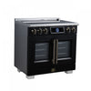 Forno Maximus 36 Inch Induction Range Black, 5.36 cu.ft - FFSIN0932-36BLK Electric Range | Cuisiniere a induction Maximus 36 pouces, noire, 5,36 pi³ - FFSIN0932-36BLK