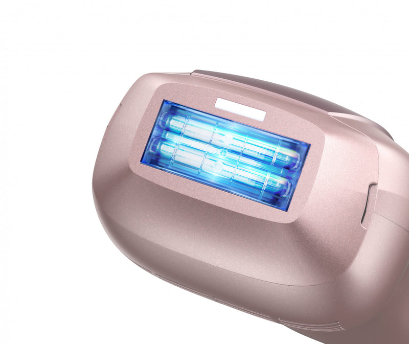 Ulike Air 10 IPL Laser Hair Removal Device - Dual Lights, SHR Mode & Ice Cooling - Pink