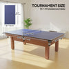 Soozier 9 ft Folding Table Tennis Ping Pong Table Conversion Top with Net