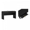 Grace Modern 54" Office Desk in Black and Gold (2-Drawer) | Bureau moderne Grace 54" en noir et or (2 tiroirs)