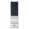 Forno Azienda 24" Dual Zone Wine Cooler, 15.8 Cu.Ft, 108 Bottles & 100 Cans, White - FWCDR6628-24WHT Refrigerator | Azienda cellier a vin 24 po a deux zones, 15,8 pi³, 108 bouteilles et 100 canettes, blanc – FWCDR6628-24WHT