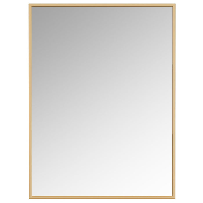 Border Gold 40\" Mirror
