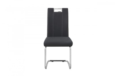Paladin II Dining Chair, Grey Fabric (set Of 2) | Chaise de salle à manger Paladin II en tissu gris (ensemble de 2)