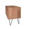 Manhattan Comfort Beekman 2-Shelf Accent Cabinet - Brown|Armoire décorative Beekman de Manhattan Comfort avec 2 tablettes - brune