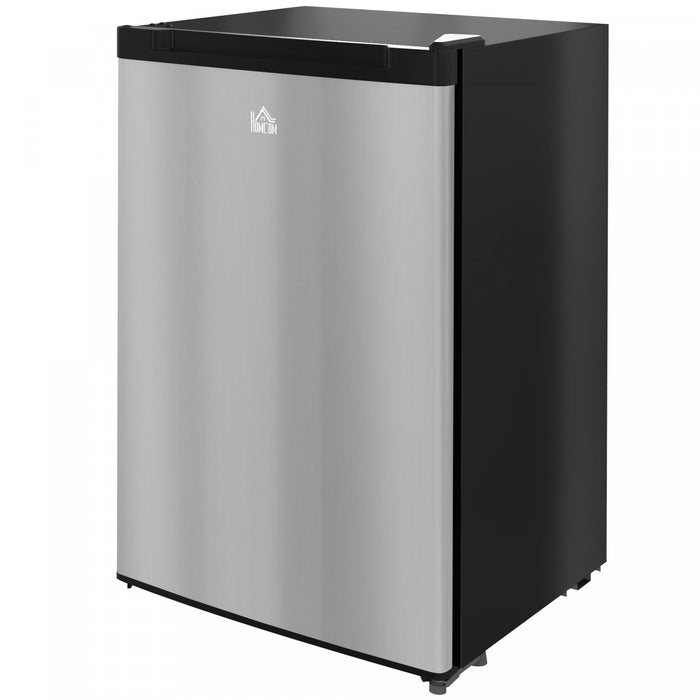 HOMCOM Compact Upright Freezer 3Cu.Ft Mini Freezer, Silver