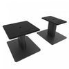 Kanto SP6HD 6" Universal Desktop Speaker Stands with Cable Management - Pair, Black | Supports d'enceintes de bureau universels Kanto SP6HD 6" avec gestion des cables - paire, noir