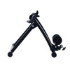 Soozier Foldable Indoor Bike Trainer, Stationary Bicycle Stand For Riding Exercise, 26-28" & 700c Wh|Soozier Velo D'interieur Velo D'exercice Trainer Support Stationnaire Ventilateur Pliant Turbo (noir