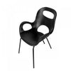 Umbra Modern Oh Accent Chair - Matte Black|Chaise d’appoint moderne Oh de Umbra - noir mat